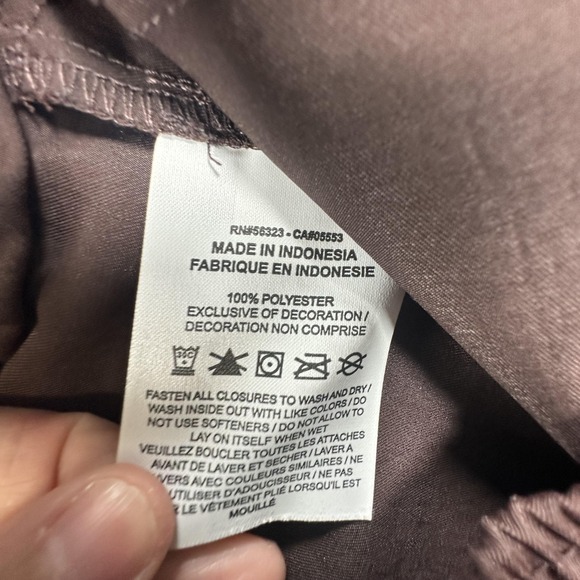 Nike Pants Mens Large Brown Tech Woven Commuter Zipper Pockets DH4224 - Picture 10 of 16